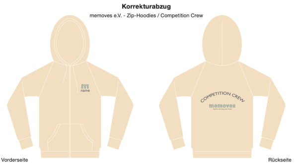 memoves Zipper - Competition Crew